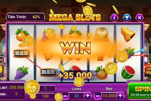 Đa dạng các loại Slot game