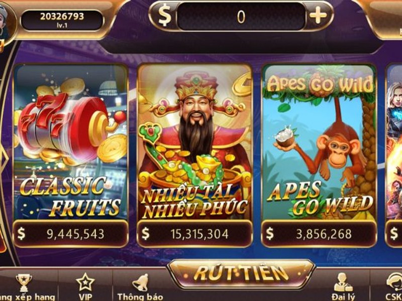 Hình ảnh game nổ hũ trái cây cổ điển