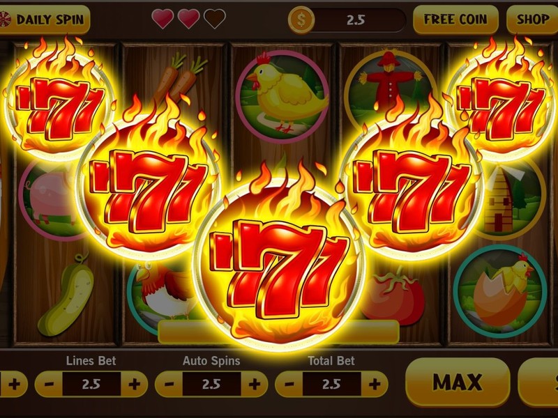 Giao diện trò chơi nổ hũ 98win với nhiều biểu tượng và nút quay