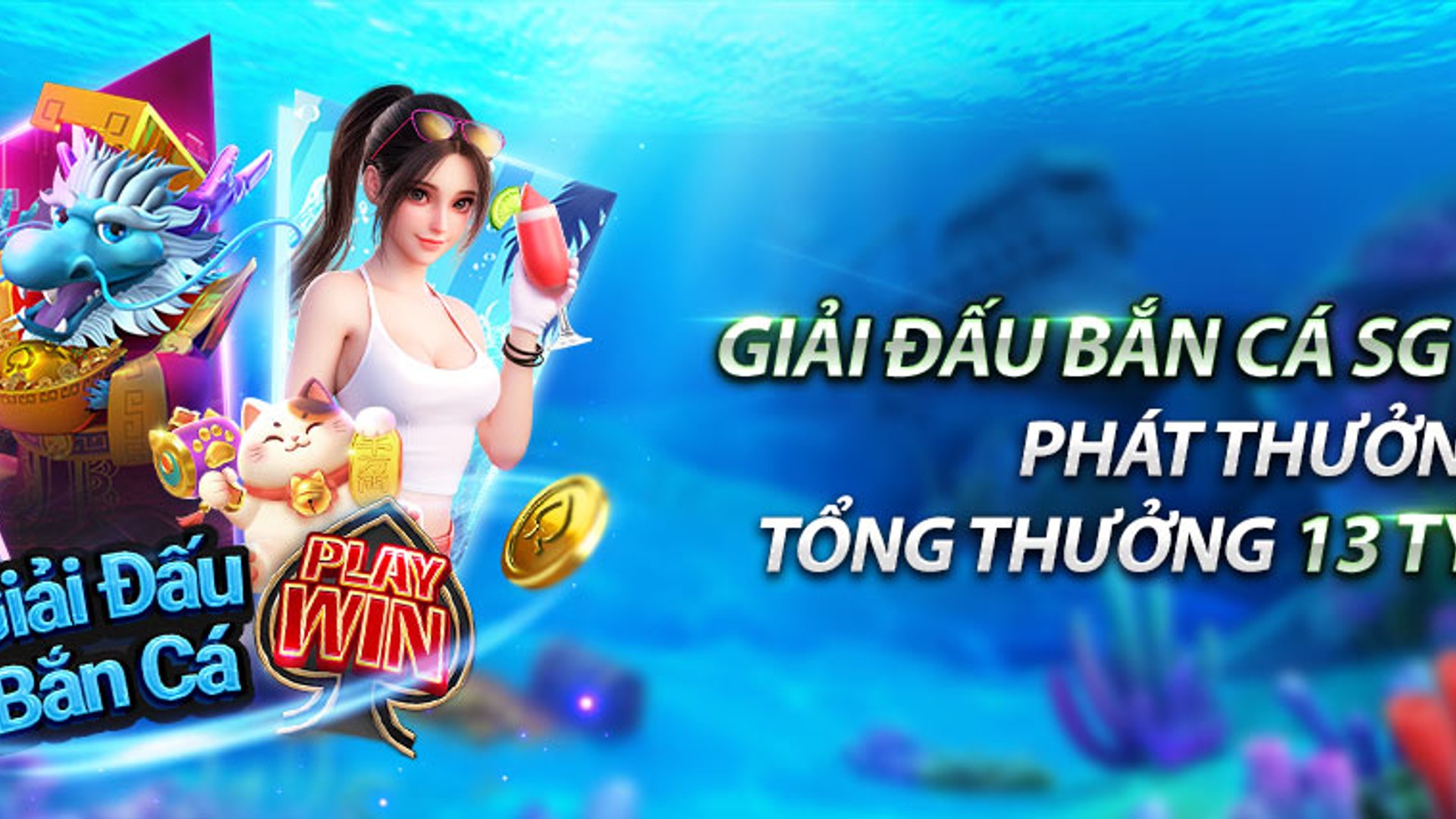 Hình ảnh đại dương rực rỡ với game bắn cá 98win nổ hũ