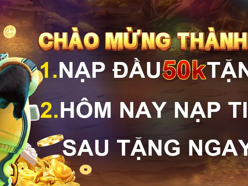 Banner ưu đãi chào mừng thành viên mới