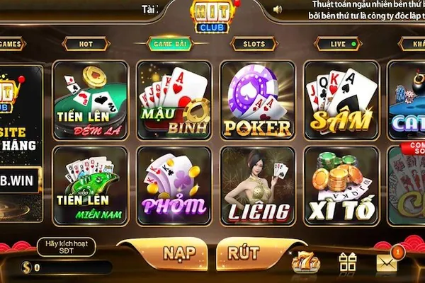 Giao diện cá cược thể thao đa dạng tại 98win nổ hũ